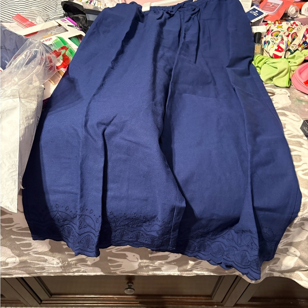 Roller Rabbit Navy Skirt - Picture 2 of 2